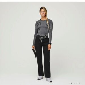 Figs black Livingston scrub pants